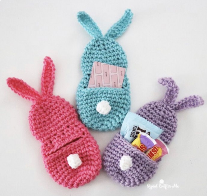 Crochet Bunny Pockets