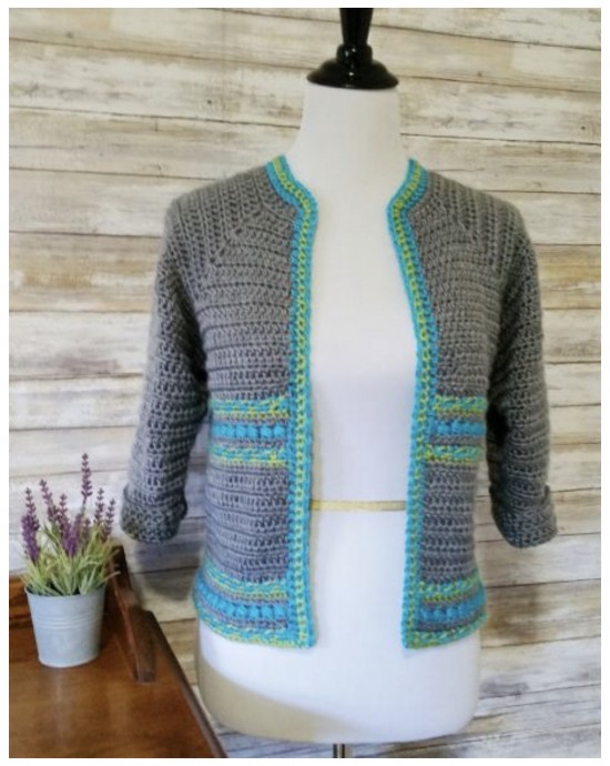 Jacinda Crochet Cardigan