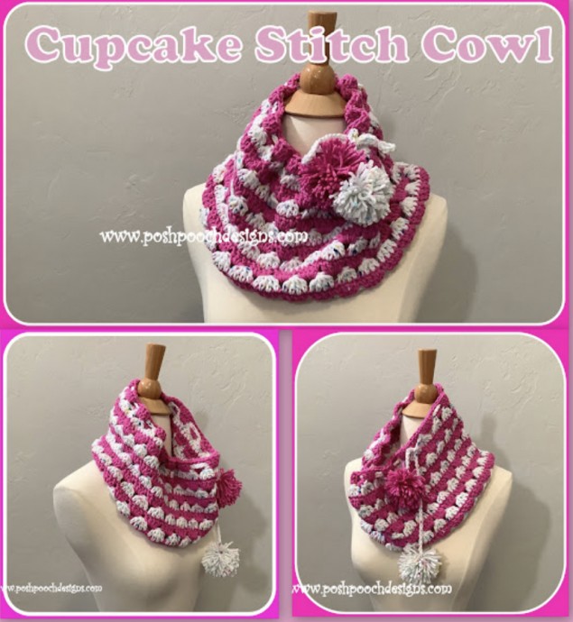 Beautiful Cupcake Cowl