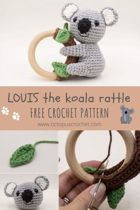 Louis The Koala Baby Rattle