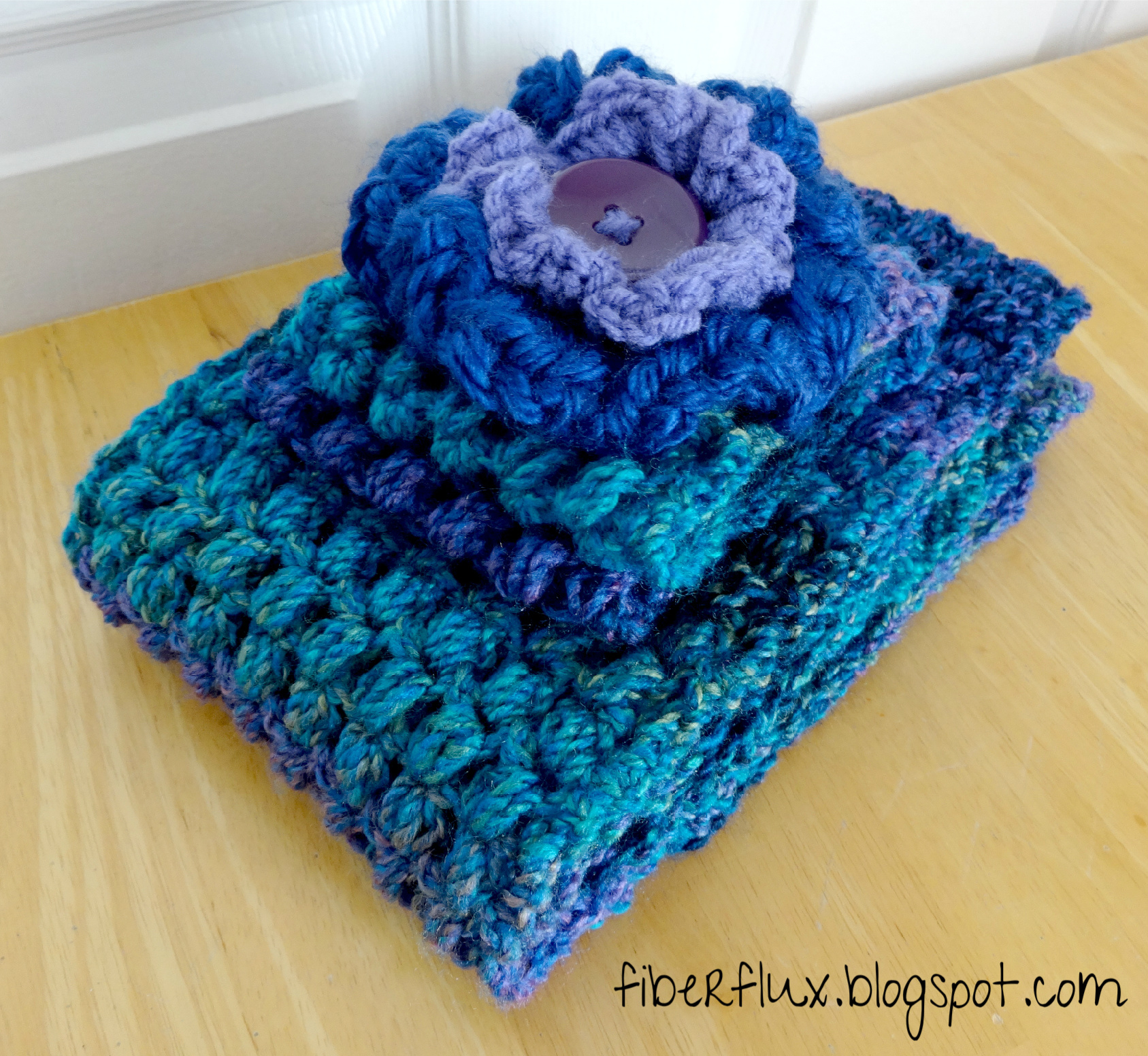 Crochet Tweedy Puff Stitch Ear Warmer - A Stylish and Cozy Accessory for Winter