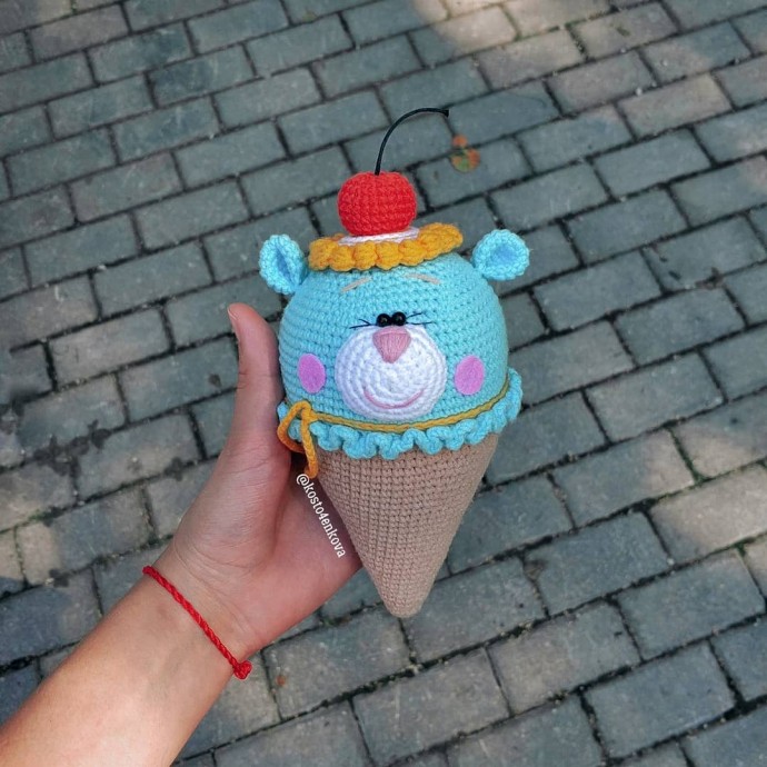 Create Your Adorable Crochet Ice Cream Bear Amigurumi - Step-by-Step Pattern Guide Create Your Adorable Crochet Ice Cream Bear Amigurumi - Step-by-Step Pattern Guide