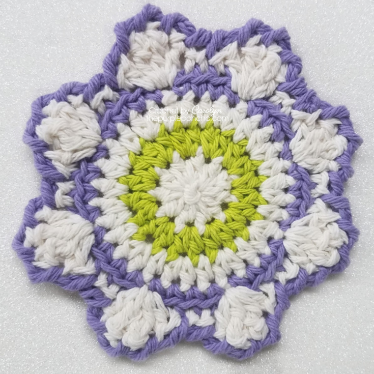 Create Your Own Charming Crochet Flower Blossom Coasters for Elegant Home Decor