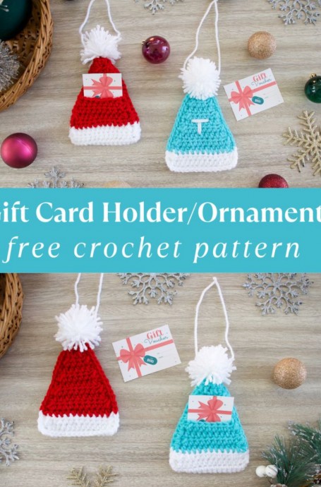 Create a Unique Crochet Gift Card Holder Ornament for Every Occasion Create a Unique Crochet Gift Card Holder Ornament for Every Occasion