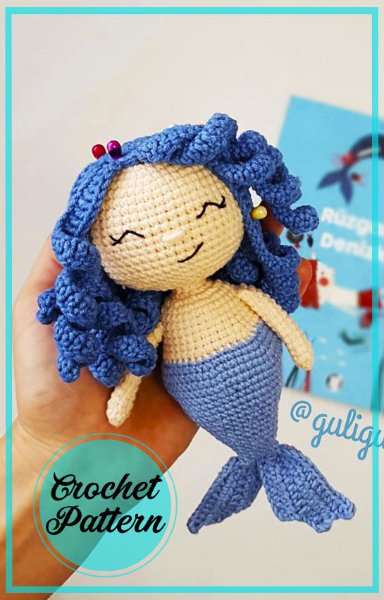 Create Your Own Enchanting Crochet Mermaid Derin Amigurumi – Step-by-Step Guide