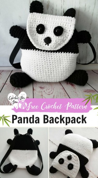 Create Your Own Adorable Panda Backpack with Simple Materials Create Your Own Adorable Panda Backpack with Simple Materials