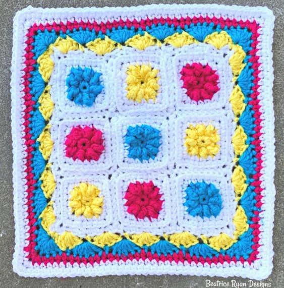 Create Your Own Crochet Summer Circus Square - A Whimsical Pattern for Bright and Colorful Crafts Create Your Own Crochet Summer Circus Square - A Whimsical Pattern for Bright and Colorful Crafts