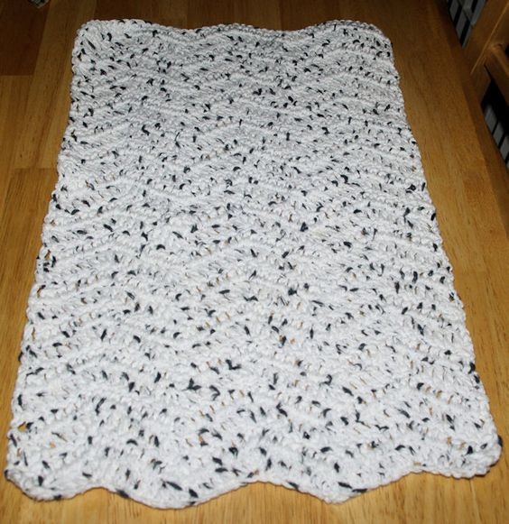 Create a Charming Double Ripple Dish Towel: Step-by-Step Crocheting Guide Create a Charming Double Ripple Dish Towel: Step-by-Step Crocheting Guide