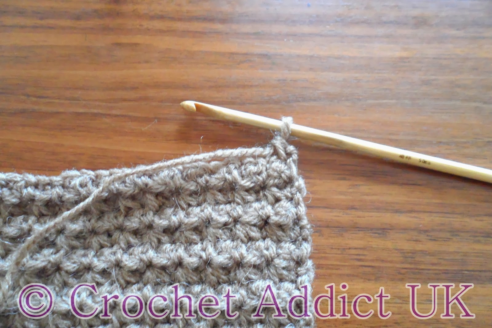 Crochet Waffle Washcloth