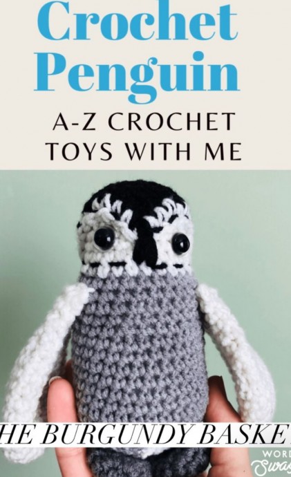 Crochet Penguin Toy (Free Pattern)
