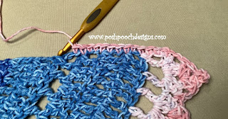 Crochet Beach Vacation Shawl