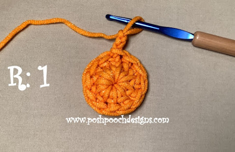 Crochet Flower Scrubby