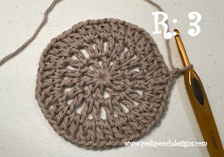 Crochet Beach Toys Bag