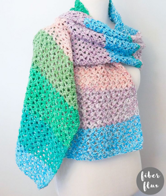 Crochet Spring Celebration Shawl