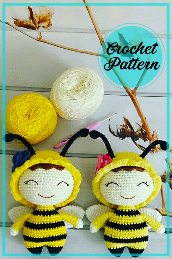 Create Your Charming Crochet Spring Bee Doll Amigurumi: A Step-by-Step Guide