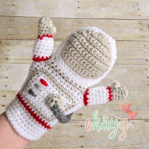 Create Your Own Crochet Astronaut Hand Puppet &ndash; A Fun Craft for All Ages