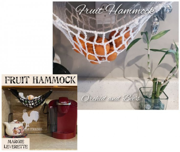 Crochet Kitchen Fruit Hammock