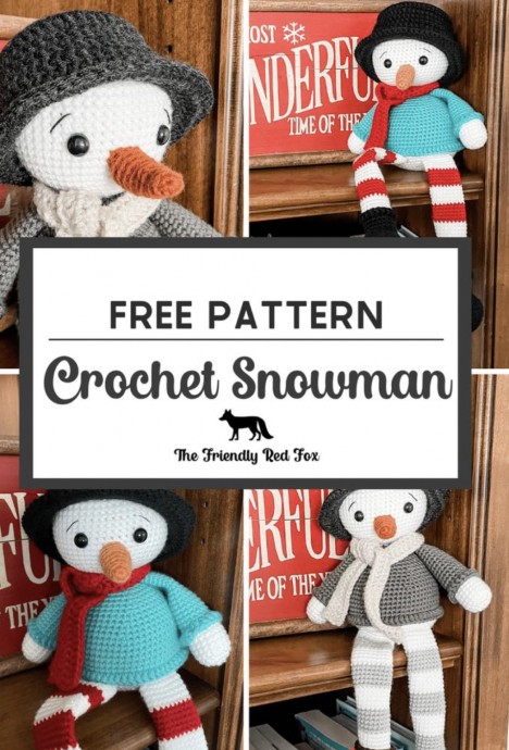 Create Your Own Cozy Crochet Snowman This Winter: A Fun Project for All Ages Create Your Own Cozy Crochet Snowman This Winter: A Fun Project for All Ages