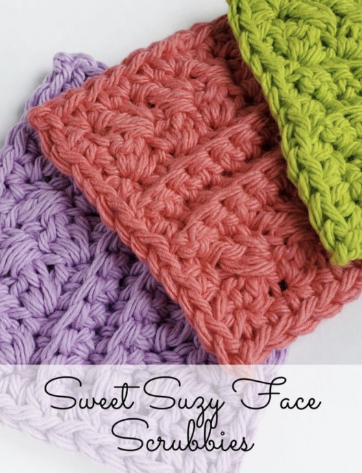Experience Luxurious Cleansing with Handmade Crochet Sweet Suzy Face Scrubbies for Your Bathroom Experience Luxurious Cleansing with Handmade Crochet Sweet Suzy Face Scrubbies for Your Bathroom