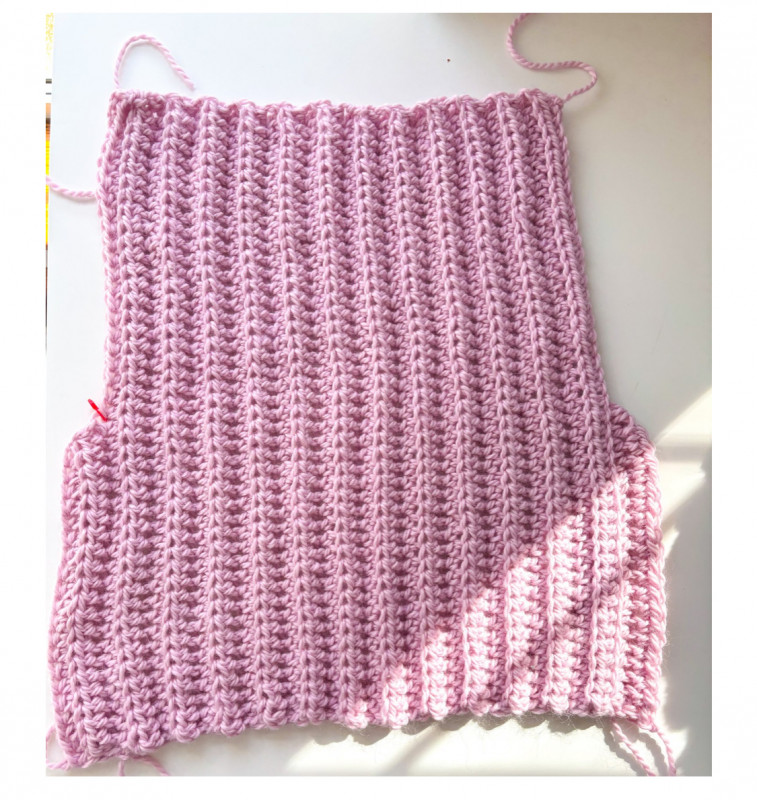 Crochet Simple V-neck Vest - A Stylish and Easy Project for All Skill Levels