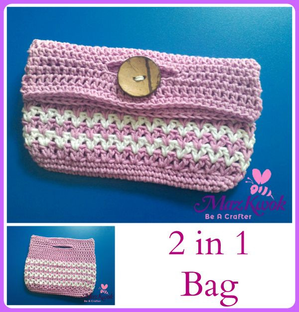 Create Your Own Stylish Crochet 2 in 1 Bag: A Versatile Accessory for Any Occasion