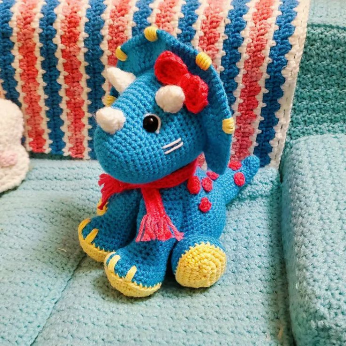 Create Your Own Adorable Crochet Triceratops Dinosaur Amigurumi: A Complete Guide Create Your Own Adorable Crochet Triceratops Dinosaur Amigurumi: A Complete Guide
