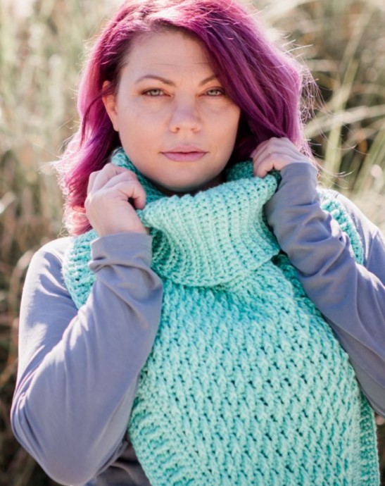 Crochet Balsam Alpine Cowl