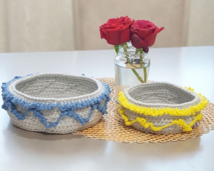 Crochet Beautiful Basket
