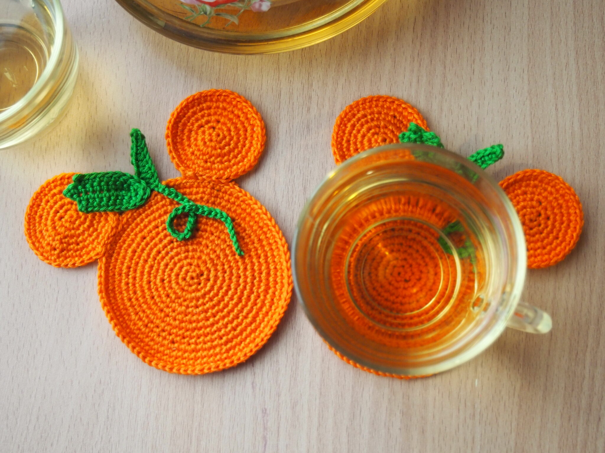 Create Charming Crochet Pumpkin Coasters for Autumn Decor