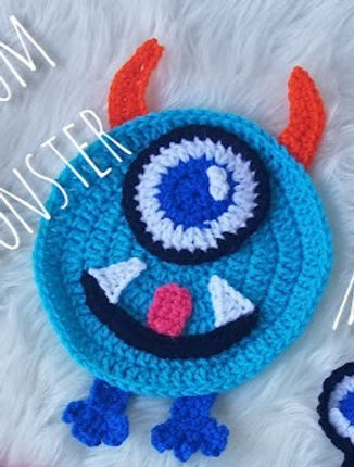Crochet Monster Appliques