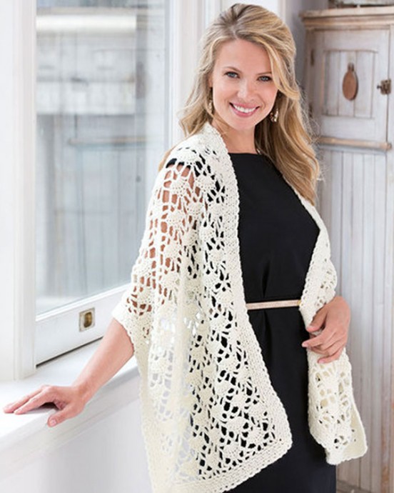 Create Your Own Crochet Lacy Wrap: A Step-by-Step Guide for Intermediate Crafters Create Your Own Crochet Lacy Wrap: A Step-by-Step Guide for Intermediate Crafters