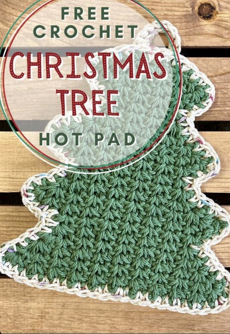 Festive Crochet Hot Pad: Perfect Accessory for Holiday Celebrations Festive Crochet Hot Pad: Perfect Accessory for Holiday Celebrations