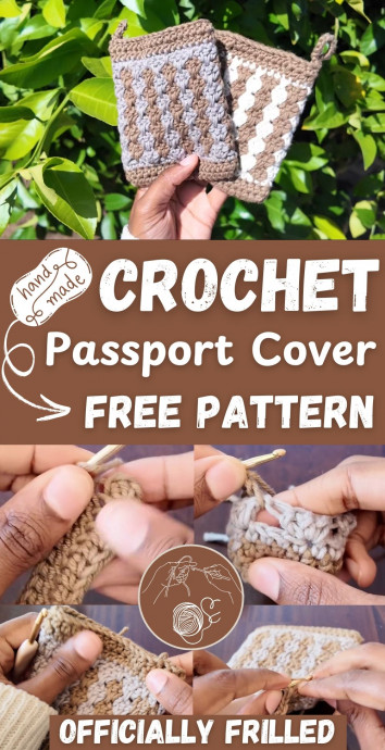 Enhance Your Travel Experience with a Stylish Crochet Passport Holder/Cover