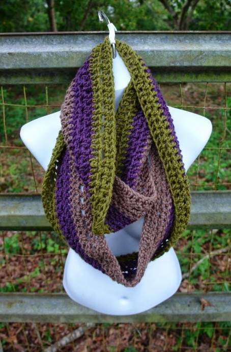 Crochet Bicycling Cowl