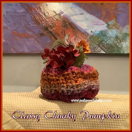 Create a Cozy Classy Chunky Pumpkin with Crochet: A Step-by-Step Guide for Beginners