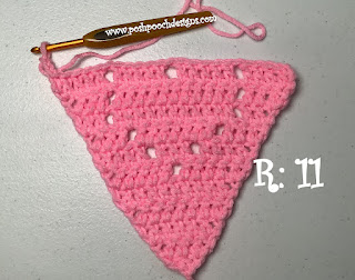 Crochet Valentine Heart Headscarf &ndash; A Charming Accessory for Valentine&#039;s Day