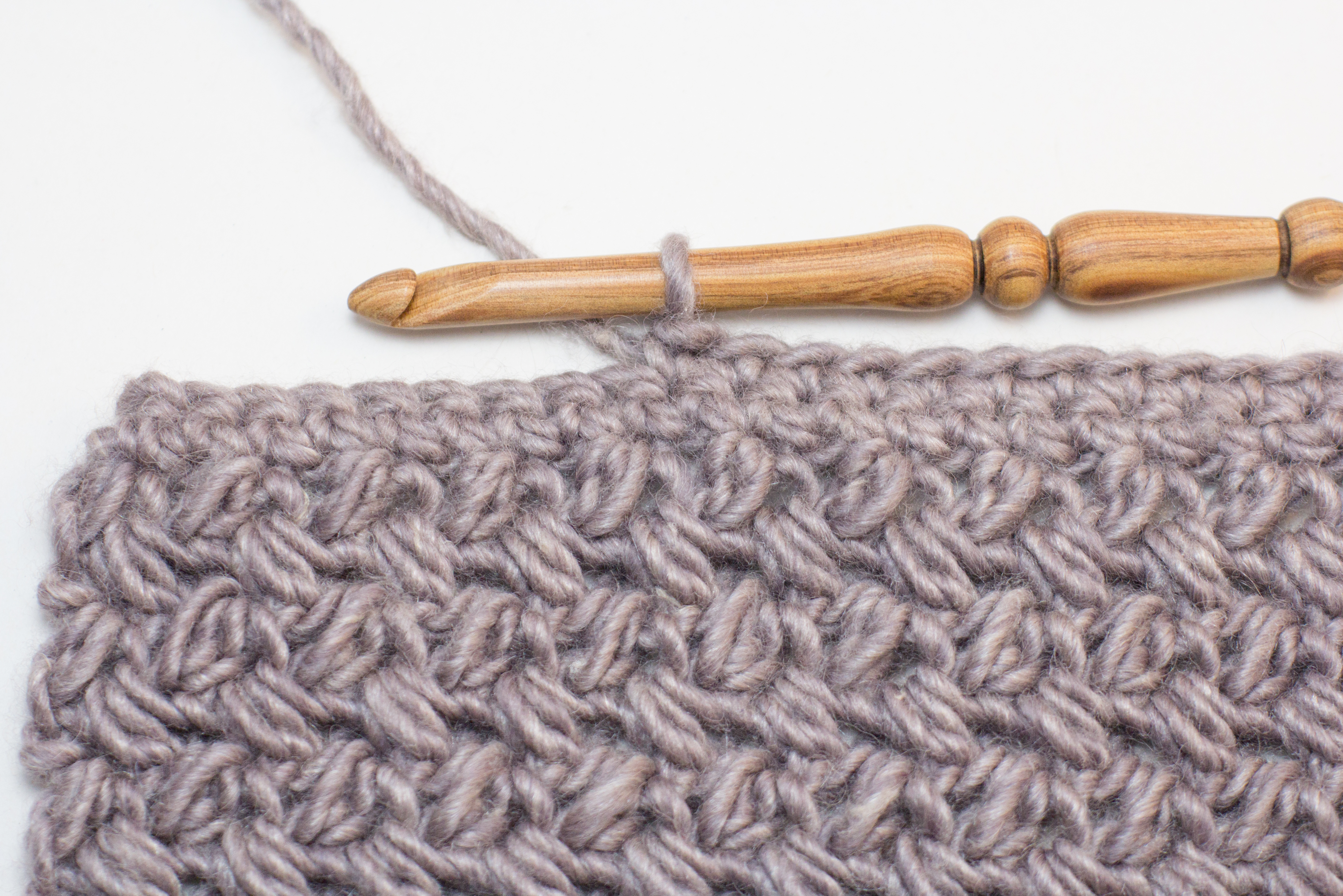 Crochet Your Own Cozy Mulberry Shadow Pocket Scarf - Complete Guide and Instructions