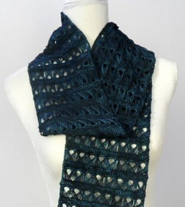 Broomstick Lace Scarf