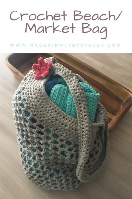 Amazing Crochet Beach Bag