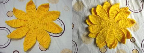 Create a Beautiful Crochet Sunflower Pillow for Your Home Decor