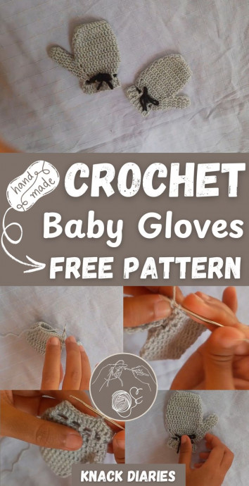 Crochet Baby Gloves