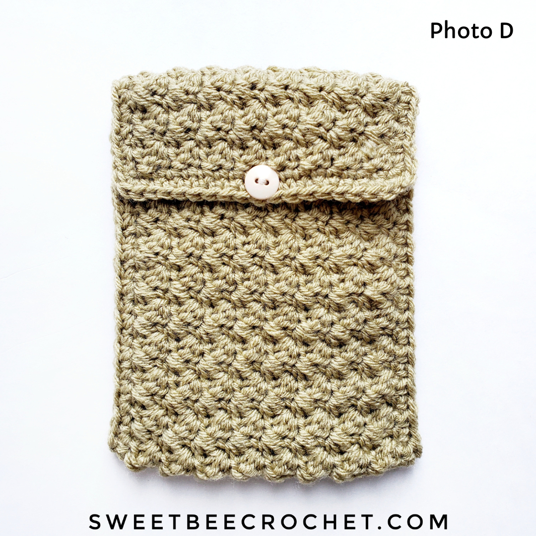 Create Your Own Crochet Suzette Stitch Hook Large Pouch - A Stylish and Practical Crafting Accessory