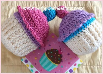 Crochet Birthday Cupcake Softie
