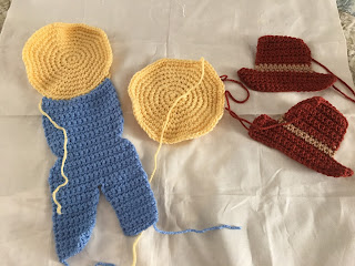 Crochet Scarecrow Doll