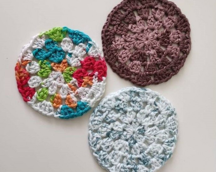 Easy and Fun Crochet Coaster Pattern for Rustic Home Decor - Step-by-Step Guide Easy and Fun Crochet Coaster Pattern for Rustic Home Decor - Step-by-Step Guide