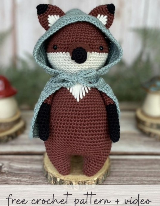 Fox Free Crochet Pattern – Vance the Fox