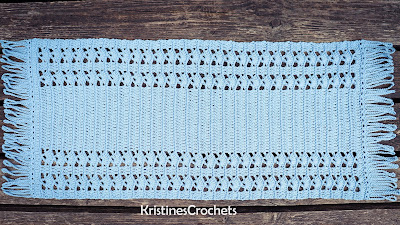 Enhance Your Dining Experience with a Beautiful Crochet Rectangular Table Runner