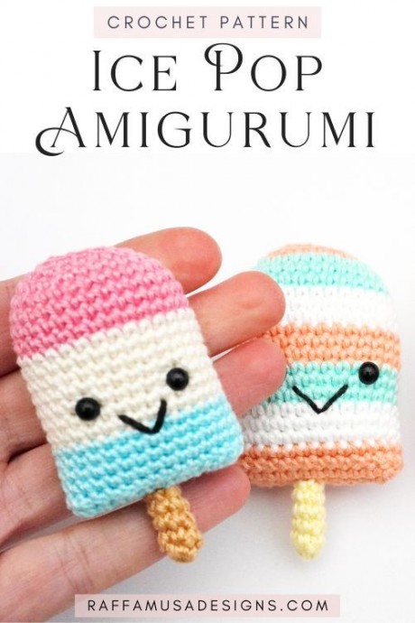 Create Your Adorable Crochet Ice Pop Amigurumi: A Fun and Easy Pattern for All Skill Levels Create Your Adorable Crochet Ice Pop Amigurumi: A Fun and Easy Pattern for All Skill Levels