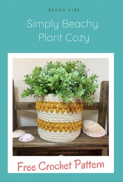 Crochet Plant Cozy