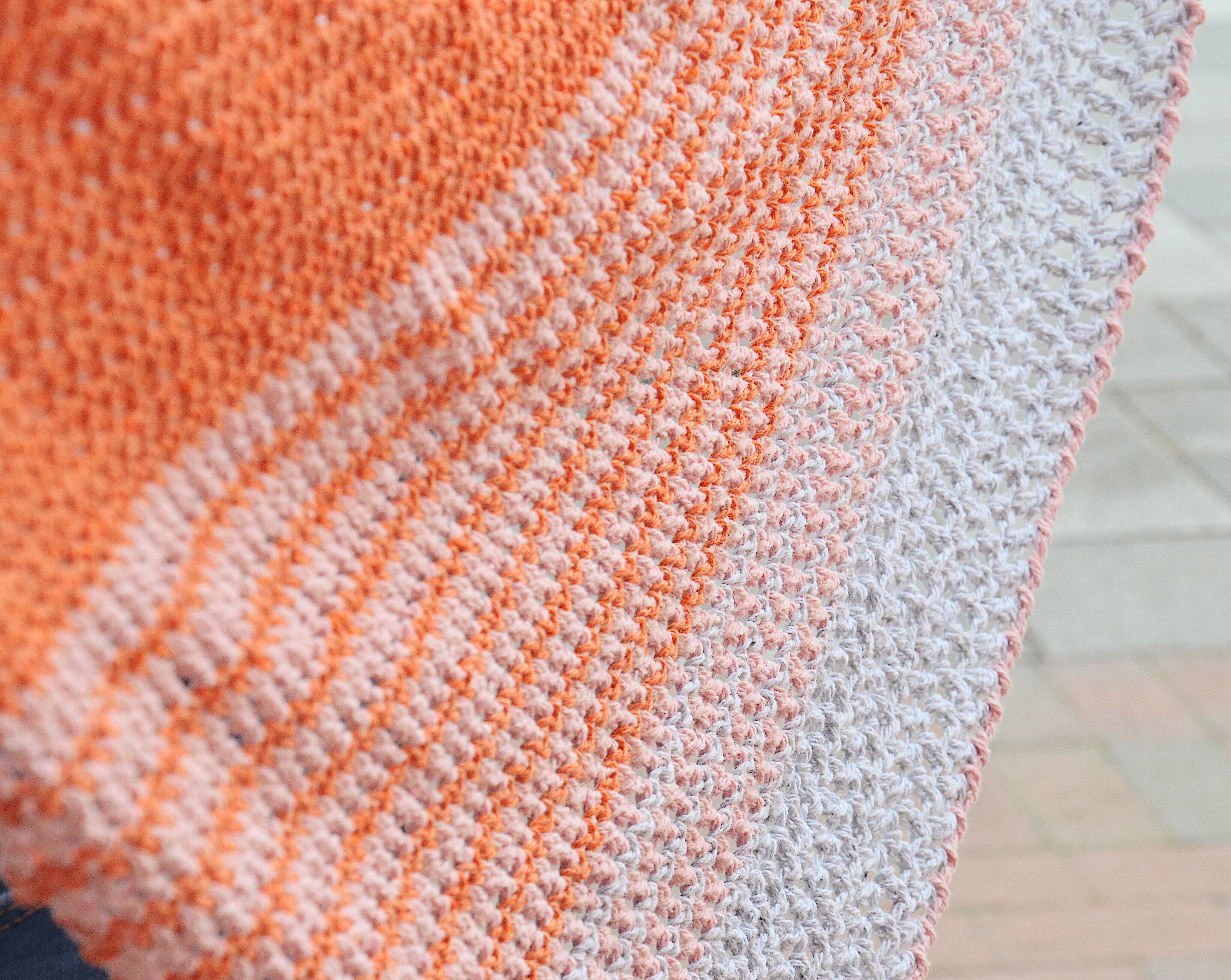 Crochet Sorbet Summer Shawl